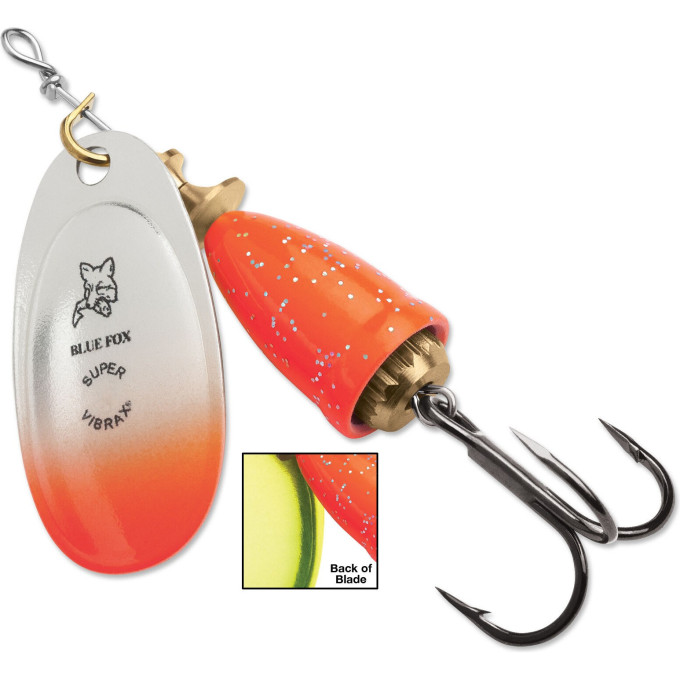 Блесна вращающаяся BLUE FOX Vibrax Flake 10 г, цвет OCCB BFFL4-OCCB